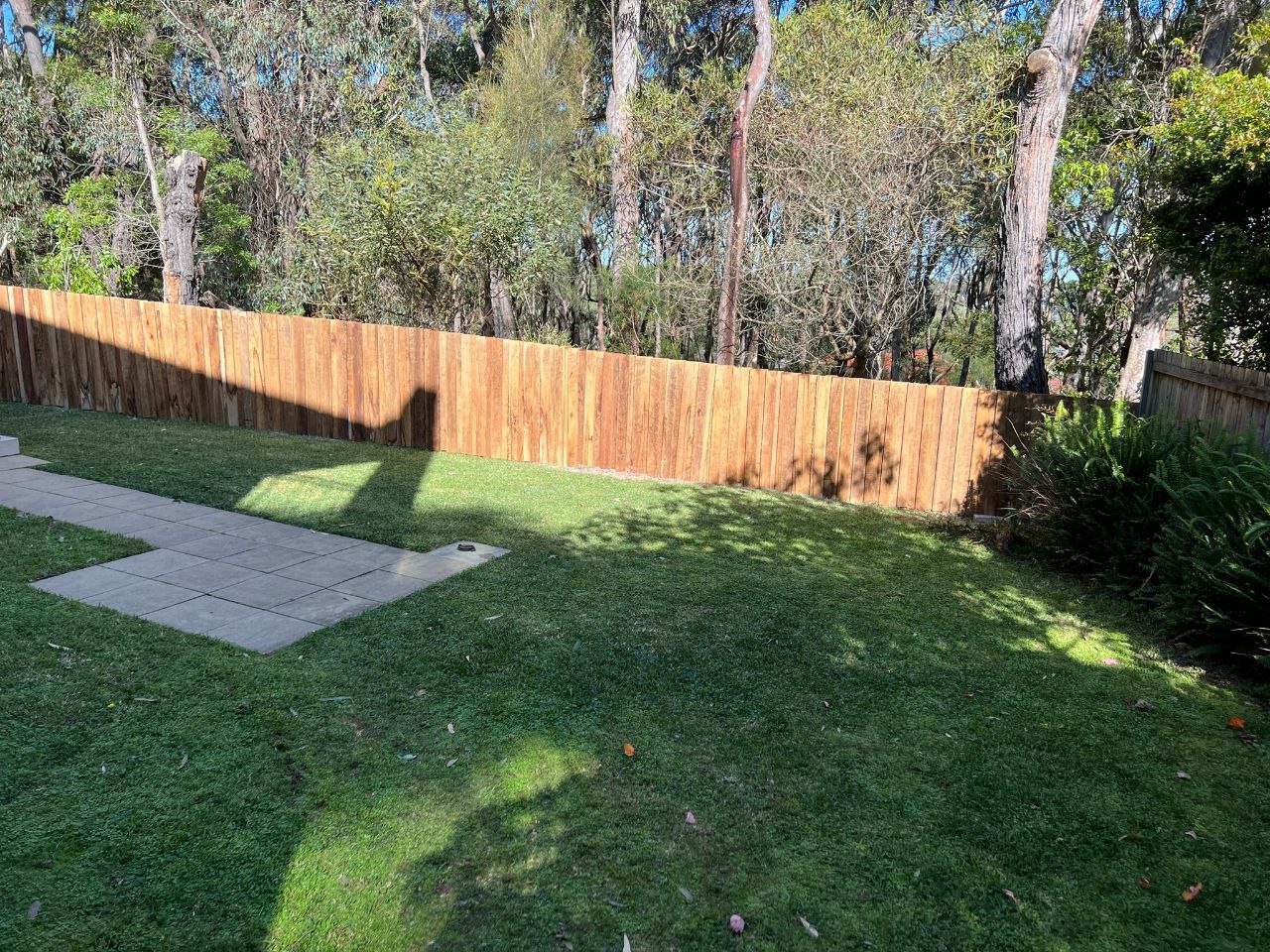 hardwood timber fence in sydney